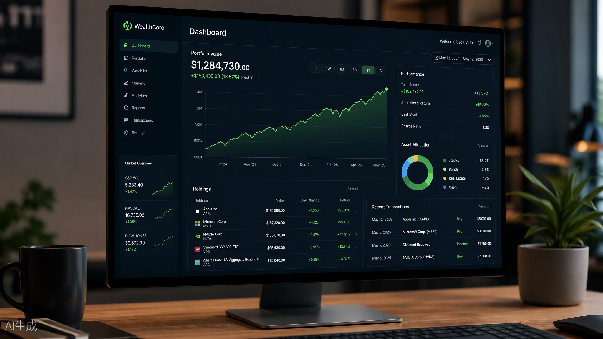 Investment Funds Dashboard